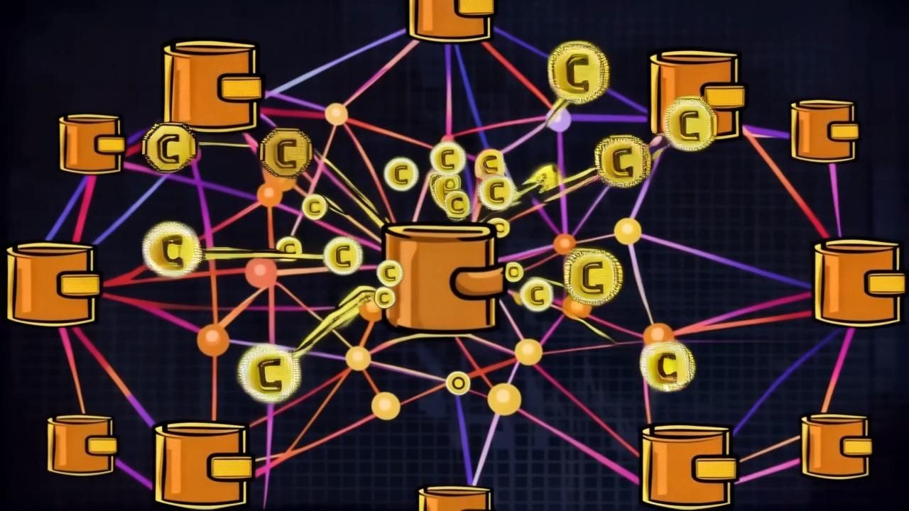 Videomontaje sobre el blanqueo de dinero a través de criptomonedas