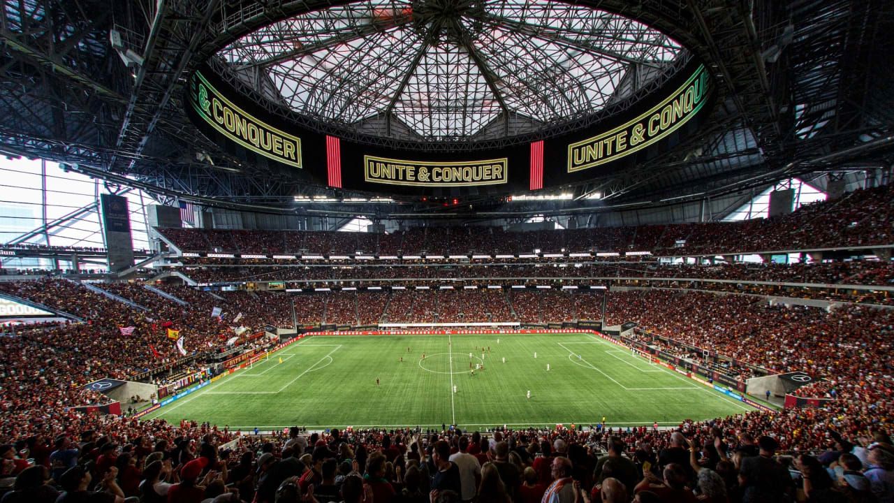 Estadi d'Atlanta on es jugarà l'Espanya-Cap Verd