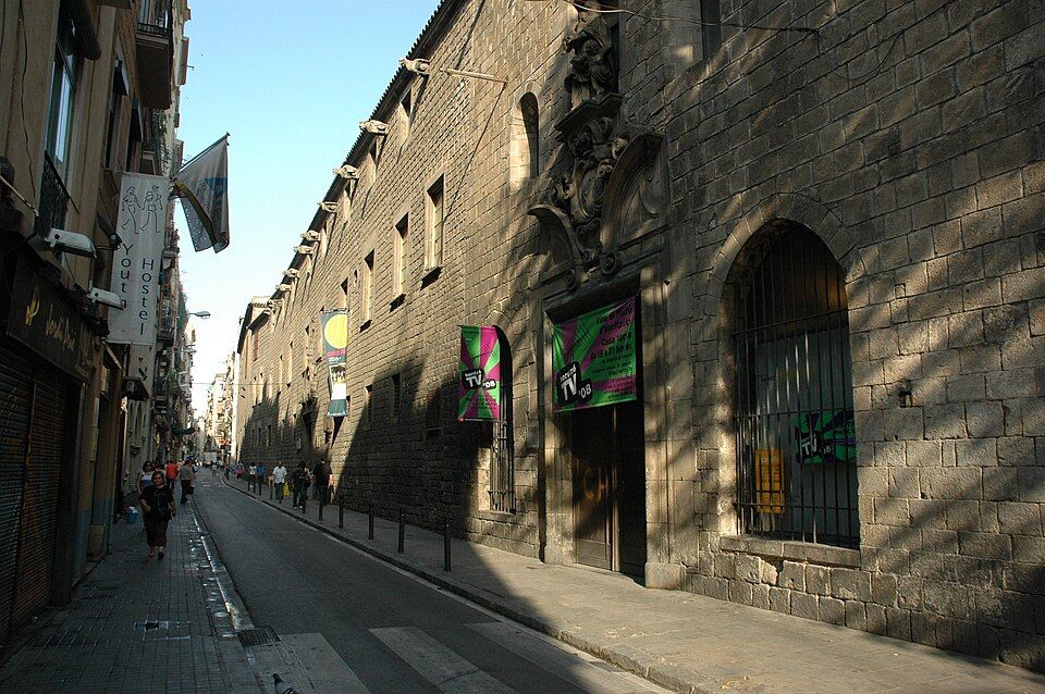 La calle Hospital del Raval, en Barcelona