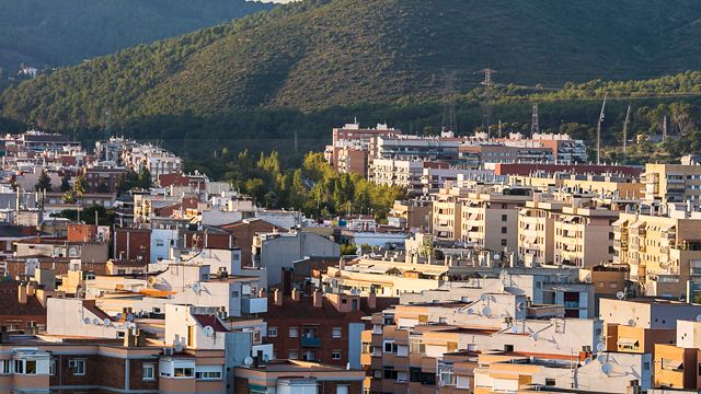 Viladecans desde el aire