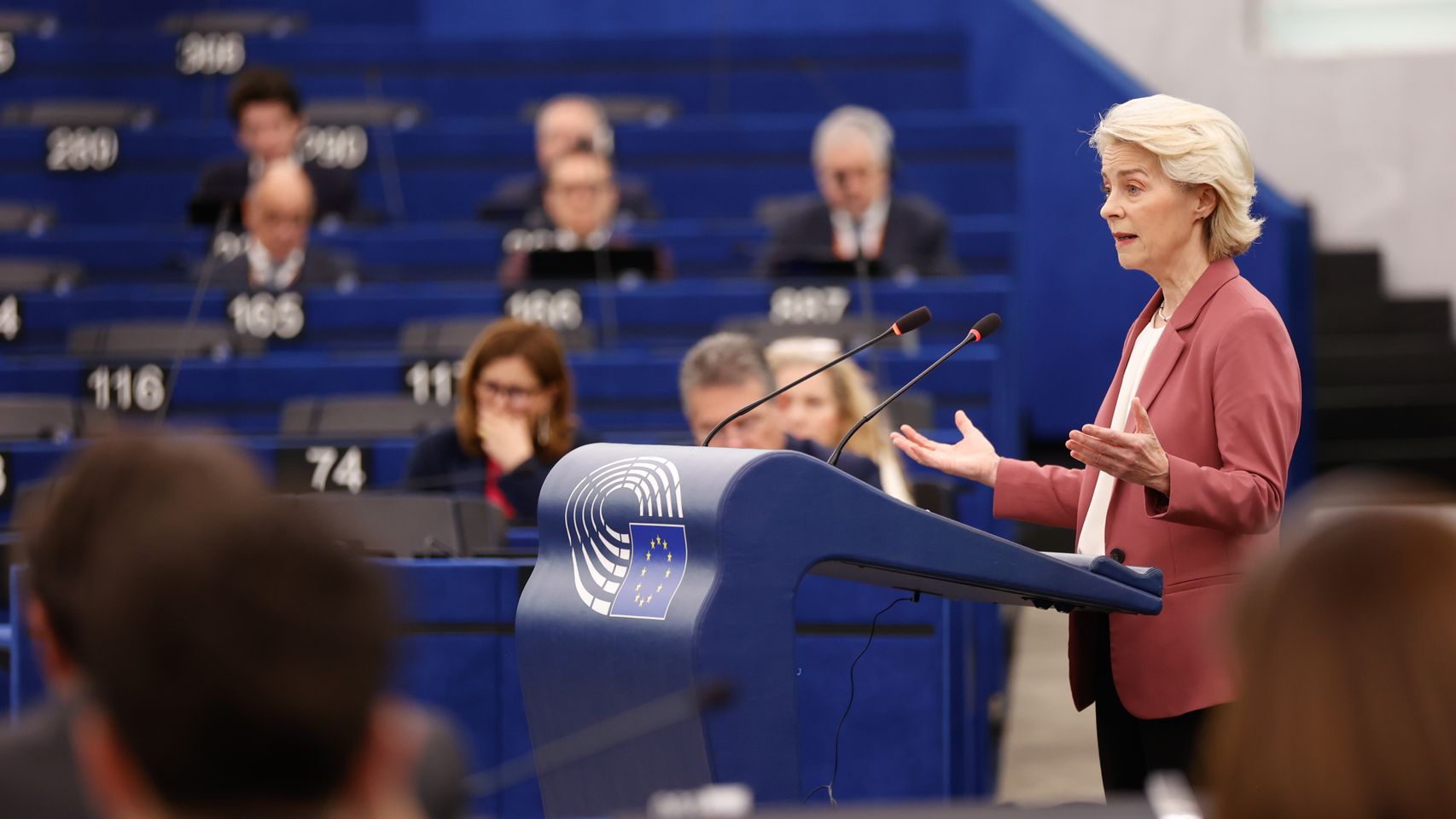 Políticos en el Parlamento Europeo