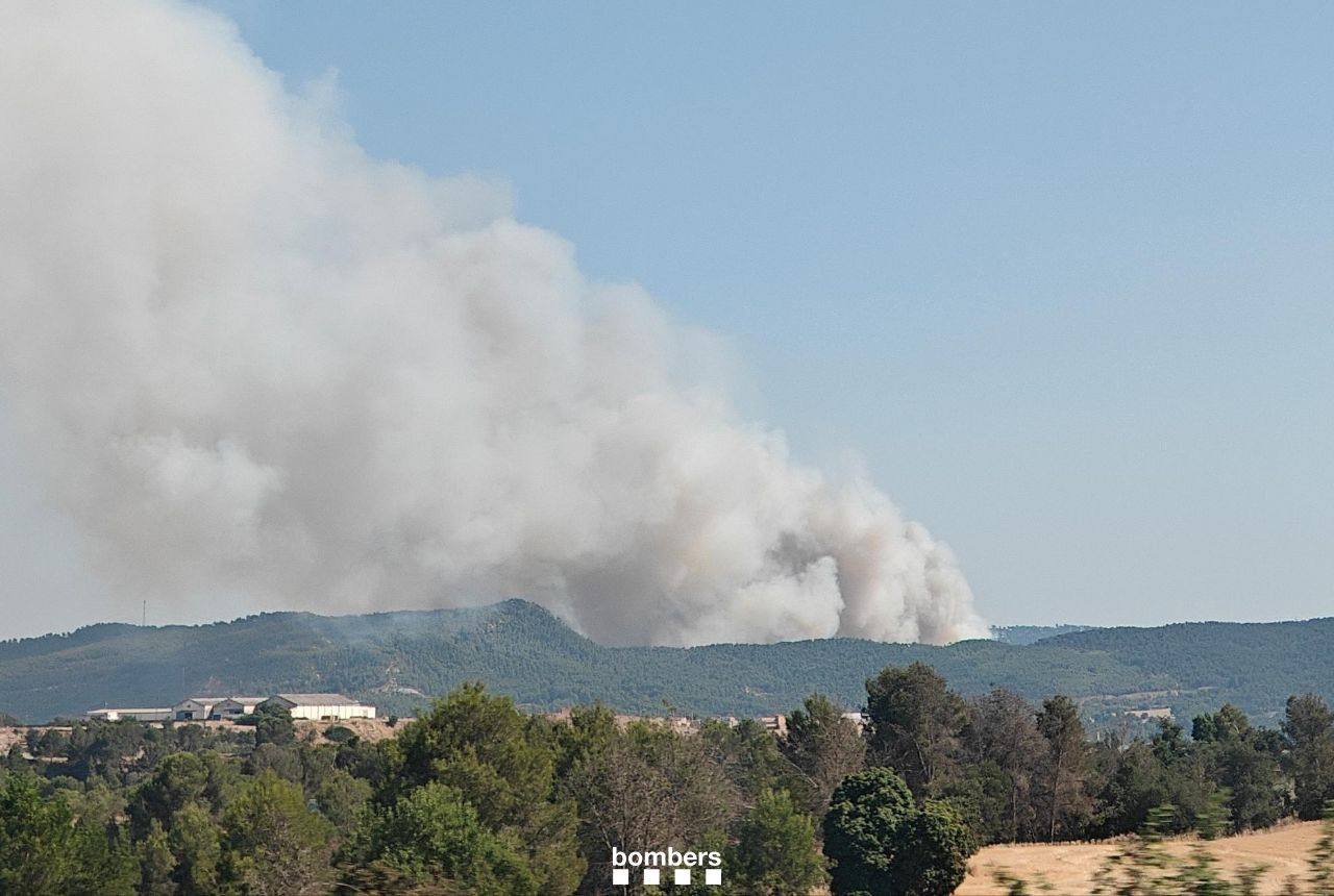 Incendi a Carme (Barcelona)