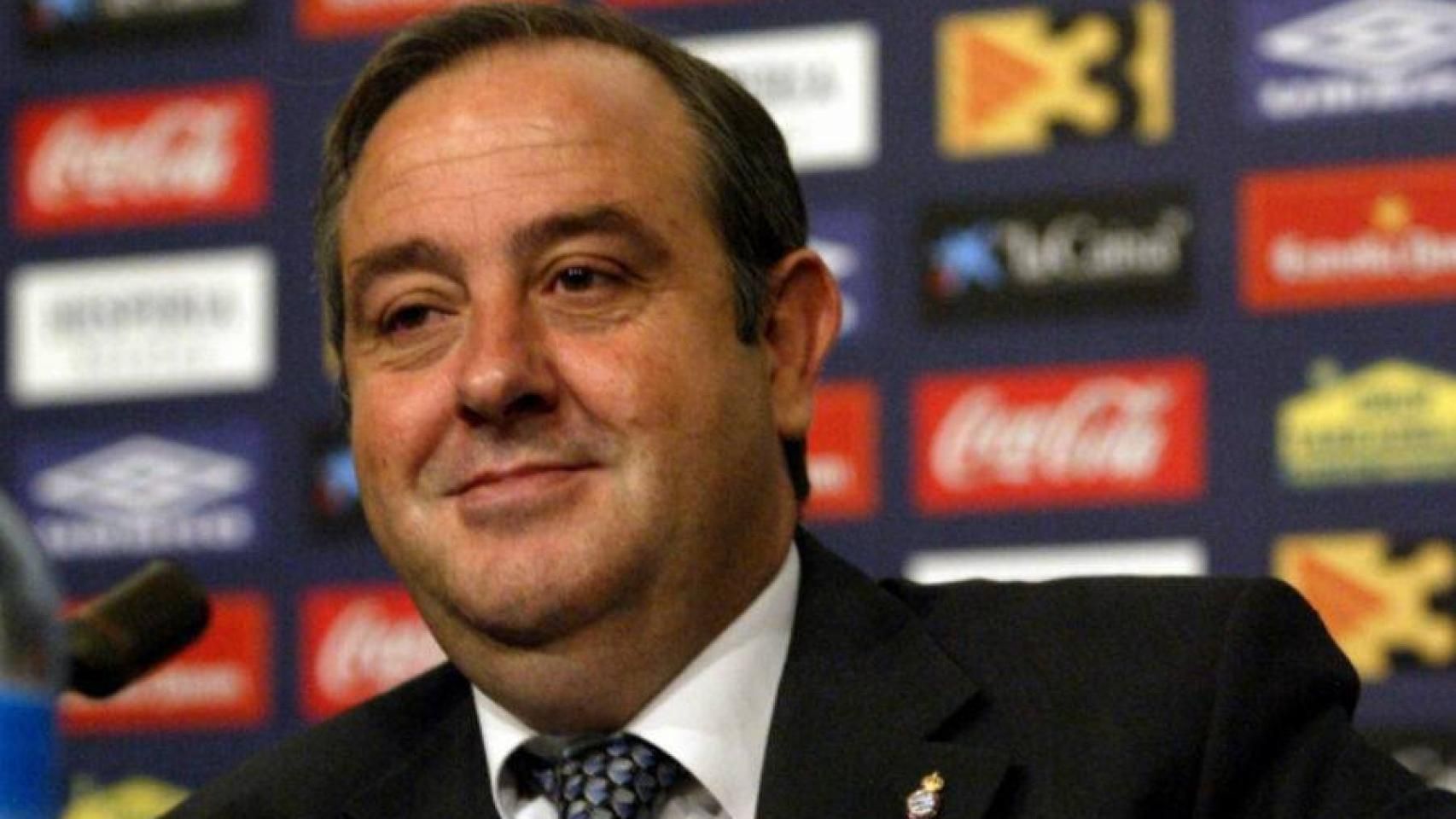 Morlanes durante su etapa en el Espanyol