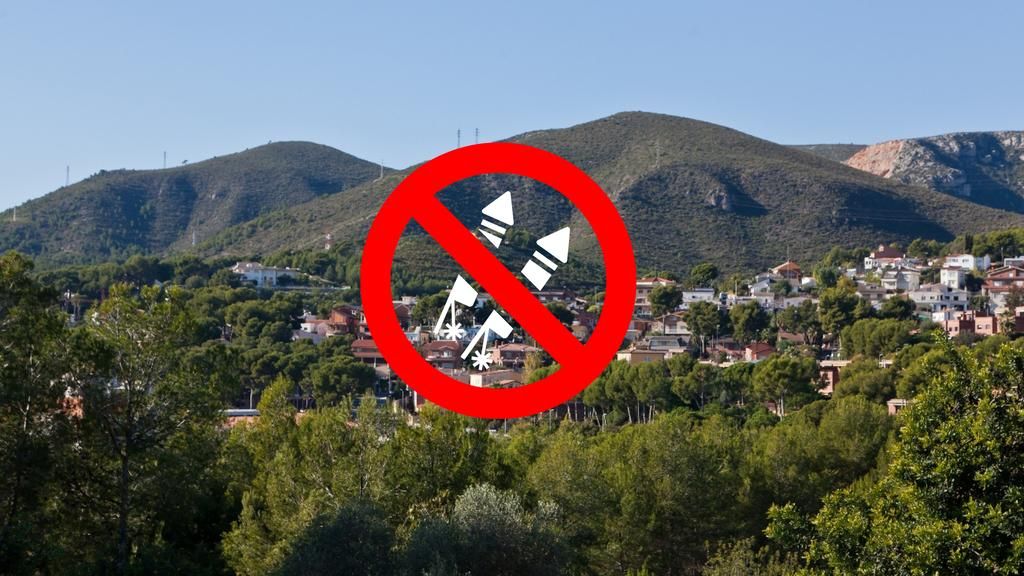 Castelldefels prohíbe temporalmente la pirotecnia