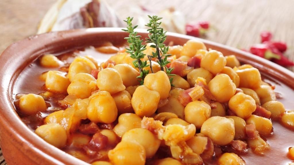 Garbanzos de bote 