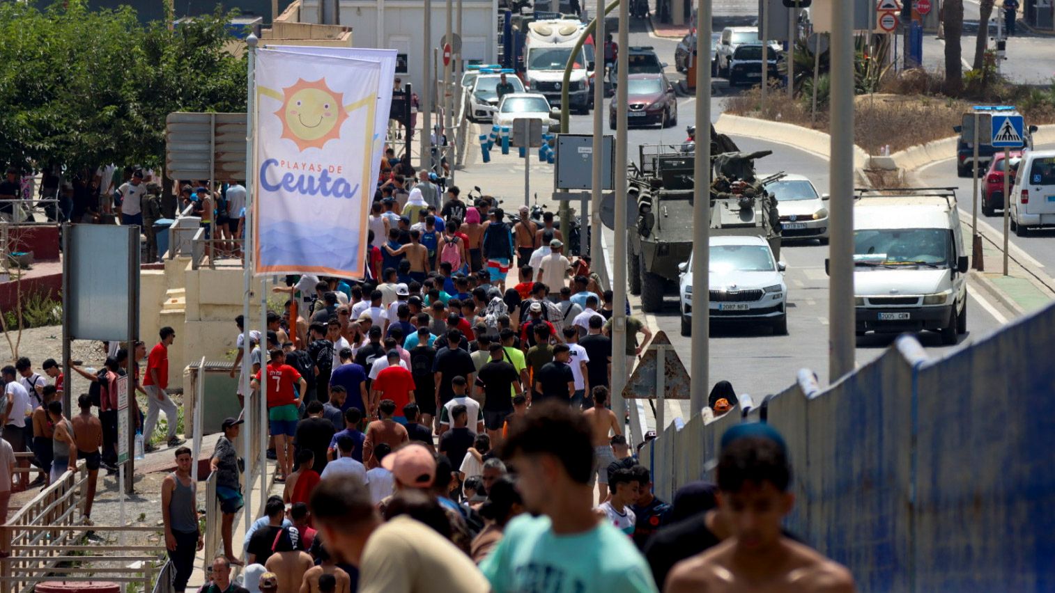 Inmigrantes en Ceuta