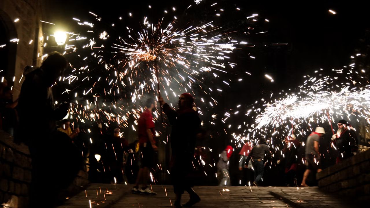 Fiestas de Sant Roc en El Gòtic en una edición anterior