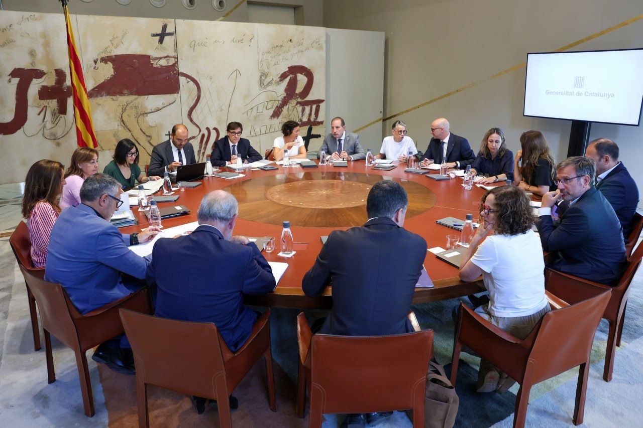 Reunión del Consell Executiu del Govern de la Generalitat el 25 de agosto de 2026
