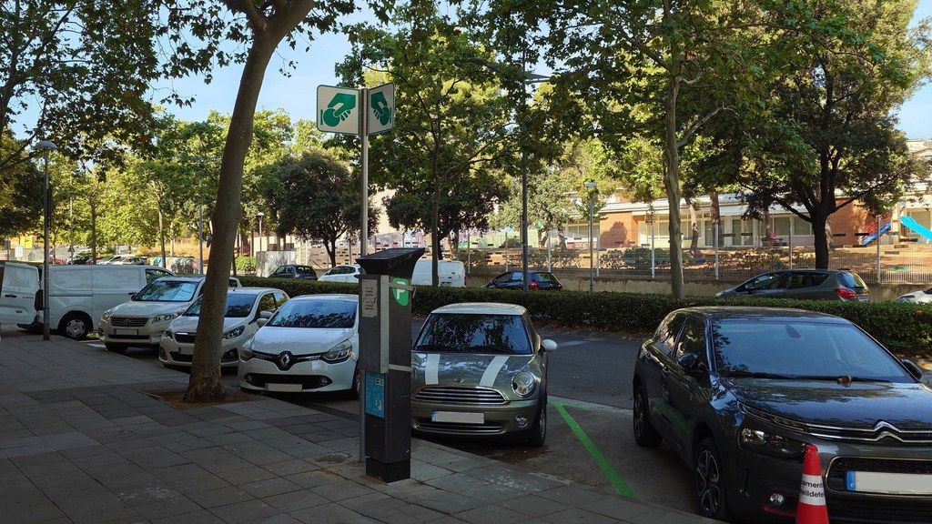 Nuevo aparcamiento regulado en Castelldefels