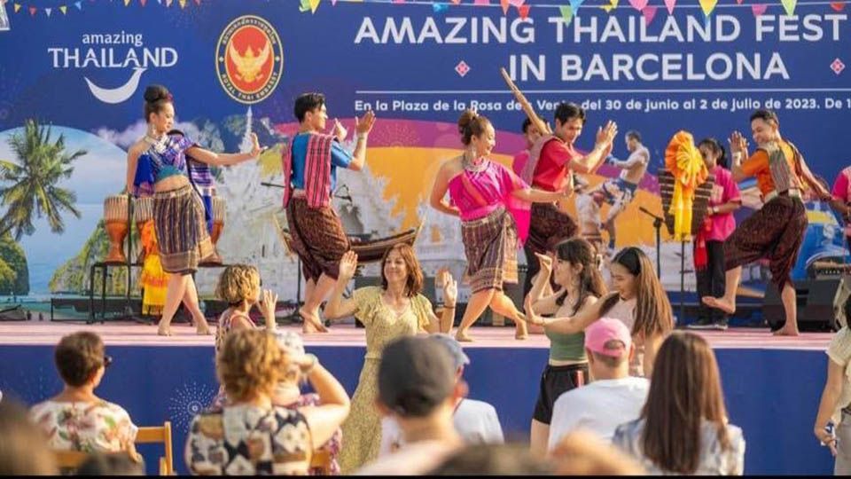 Una edición anterior del 'Thai Festival' en Barcelona