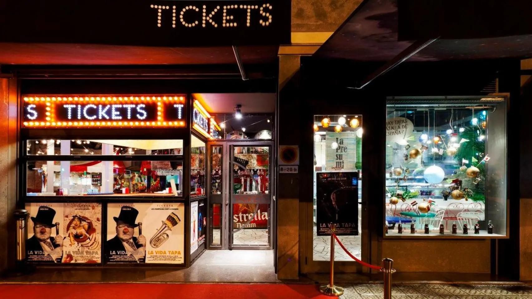 El antiguo restaurante Tickets de Ferran Adrià