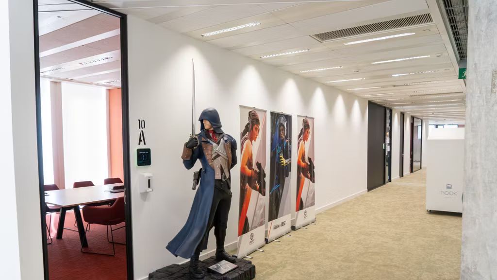 Interior del centro de Ubisoft en Barcelona