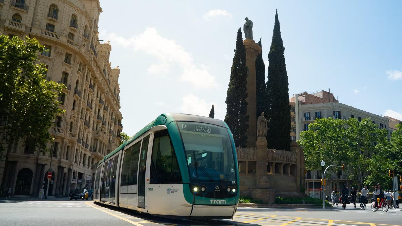 Tramvia en circulació