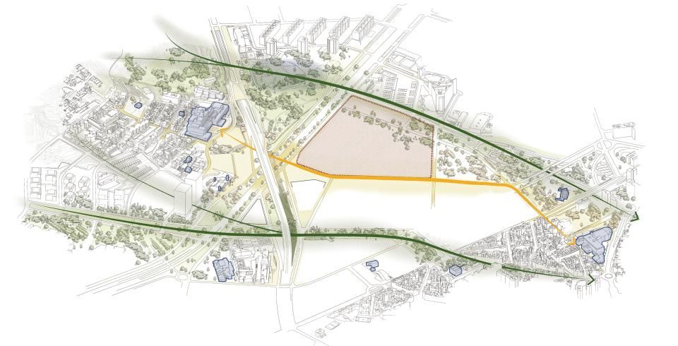 Plano del Campus de Salut Clínic-UB