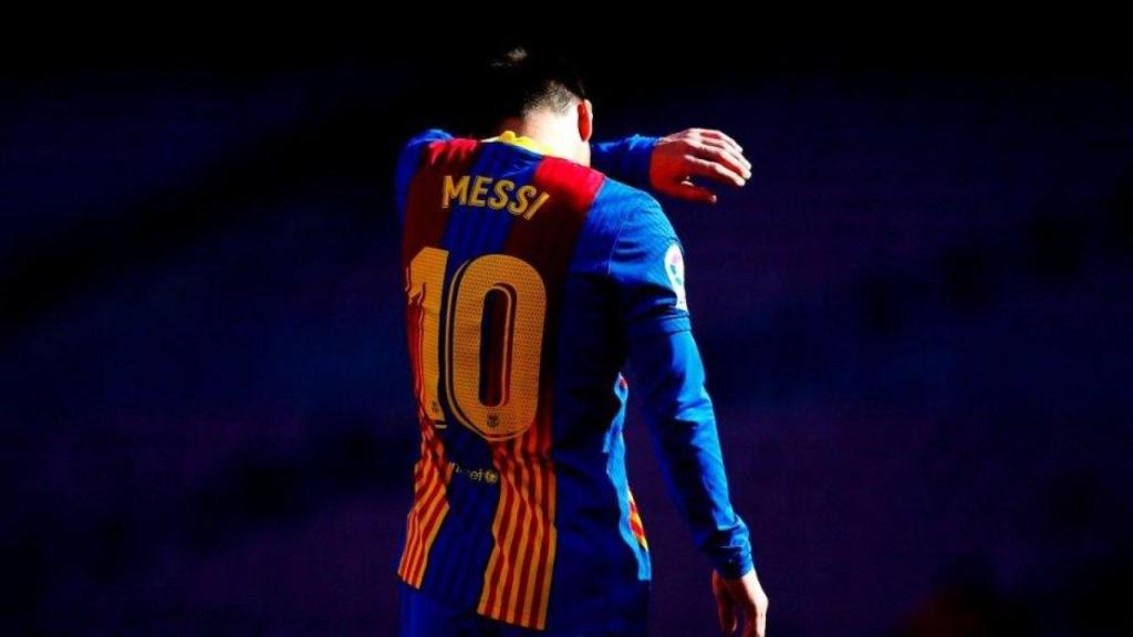 Leo Messi, en un partido con el Barça / REDES