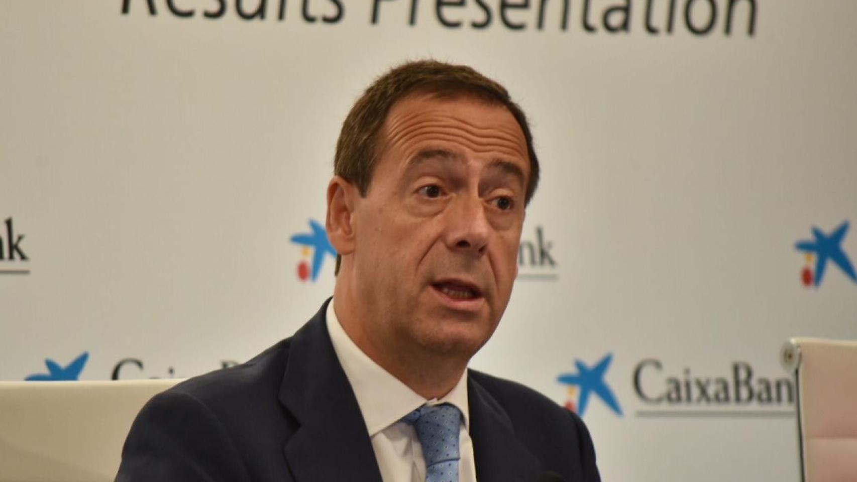 El consejero delegado de Caixabank, Gonzalo Gortázar / EP