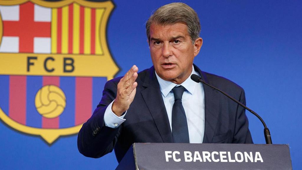 El presidente del Barça, Joan Laporta / EUROPA PRESS