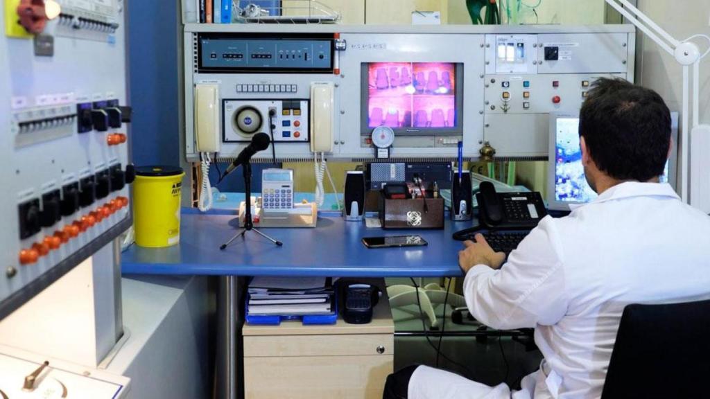 Imagen de la unidad de Medicina Hiperbárica del Hospital Broggi / Cedida