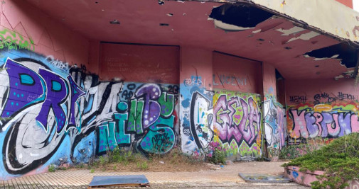 Entrada principal del Pont Aeri de Manresa / SARA CID