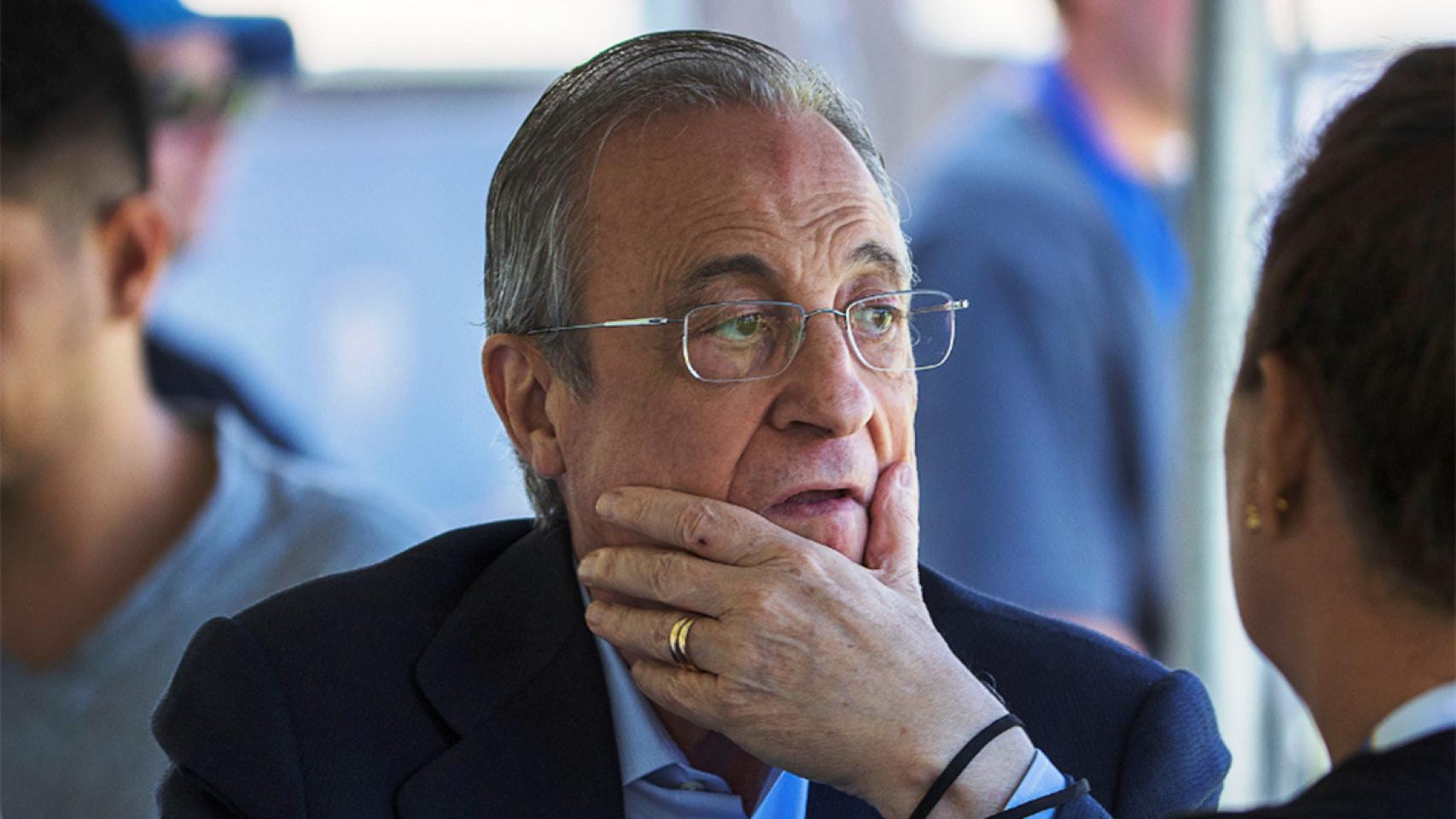 Florentino Pérez, durante una entrevista como presidente del Real Madrid en una imagen de archivo / EFE