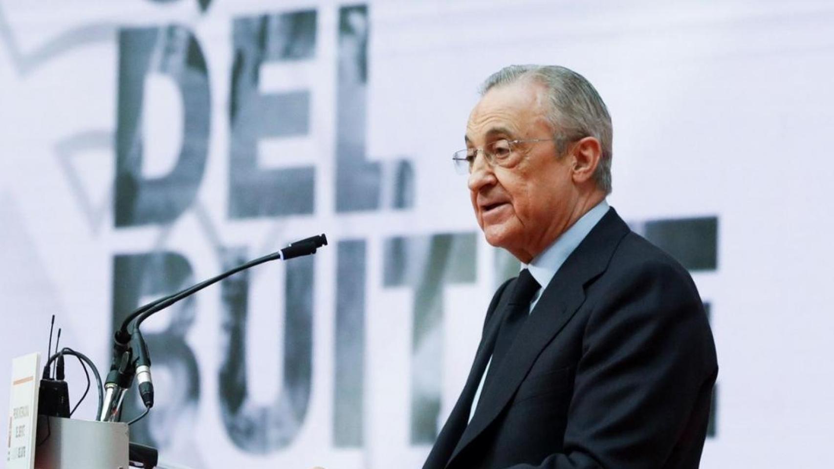 Florentino Pérez, durante un acto del Real Madrid / EFE