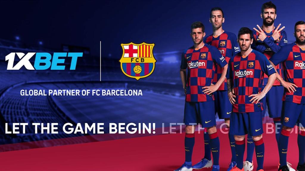 1xBET, el sponsor ruso que se mantiene como patrocinador del Barça