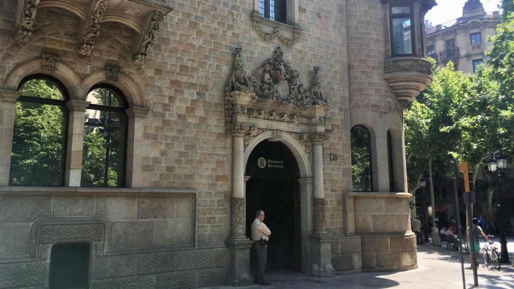 Fachada de la Diputación de Barcelona