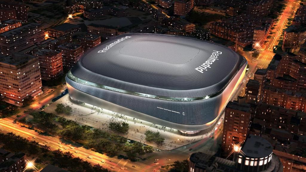 Una imagen de archivo del proyecto del Santiago Bernabéu