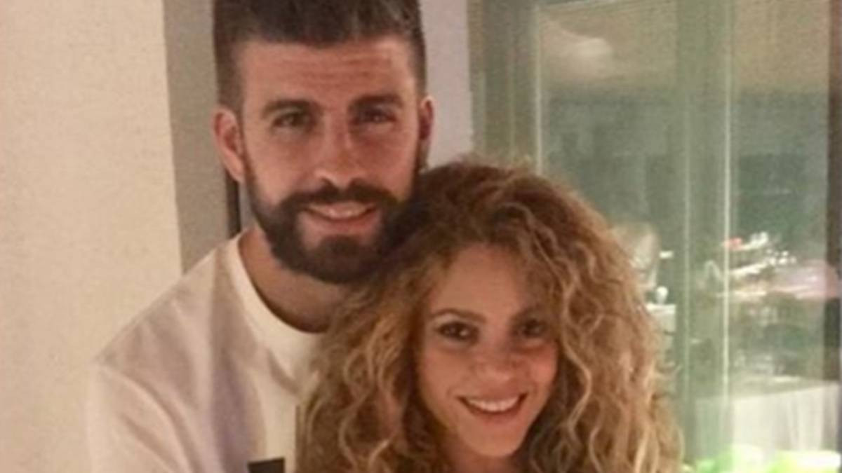 Shakira y Piqué en su casa de Barcelona
