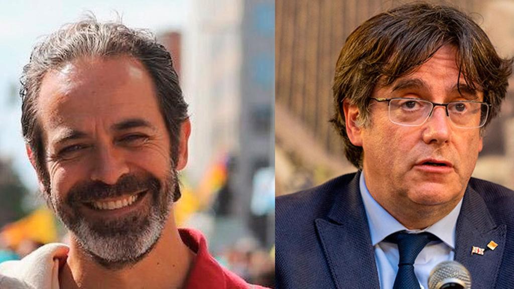 Antonio Molons y Carles Puigdemont