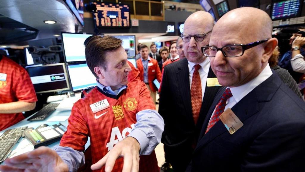 Joel y Avram Glazer, propietarios del Manchester United