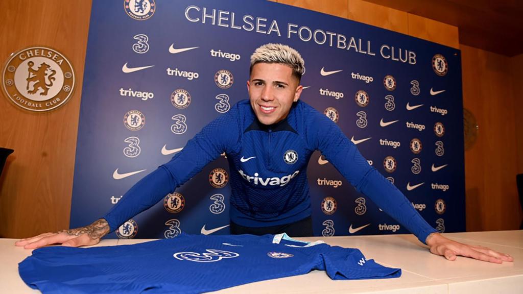Enzo Fernández, nuevo jugador del Chelsea