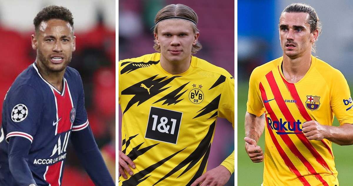 Neymar, Haaland y Griezmann, fichajes llenos de comisiones / CULEMANIA