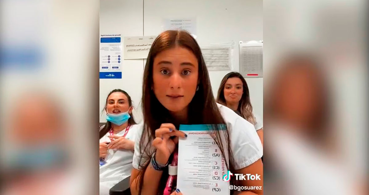 La enfermera del Hospital Vall d'Hebron de Barcelona que se quejó del nivel C1 de catalán / Cedida