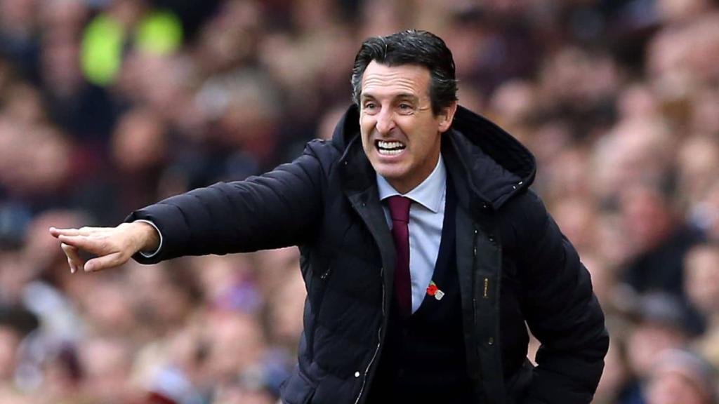 Unai Emery, entrenador del Aston Vill