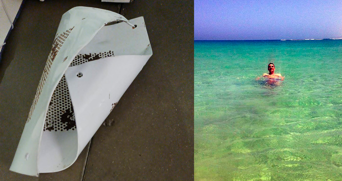 John Musetescu y la rejilla usada para agredir a los funcionarios de Brians 2 / CG