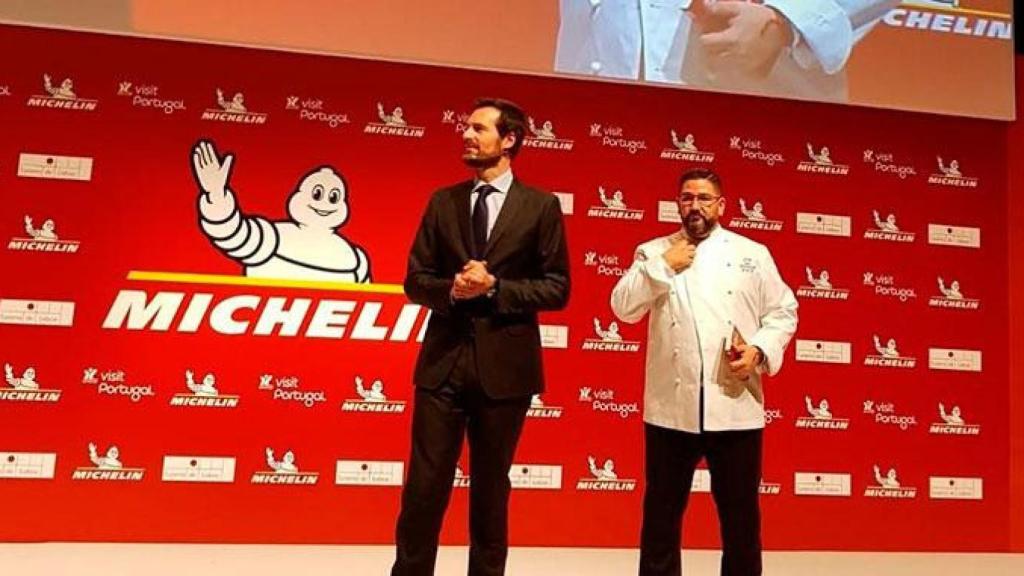 El chef Dani García recibe una estrella Michelin por su restaurante de Marbella en la gala celebrada en Lisboa / EUROPA PRESS