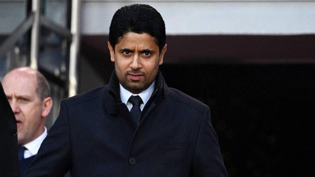 Nasser Al Khelaifi une fuerzas con la UEFA contra la Superliga