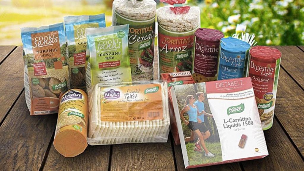 Muestra de productos de la empresa Santiveri