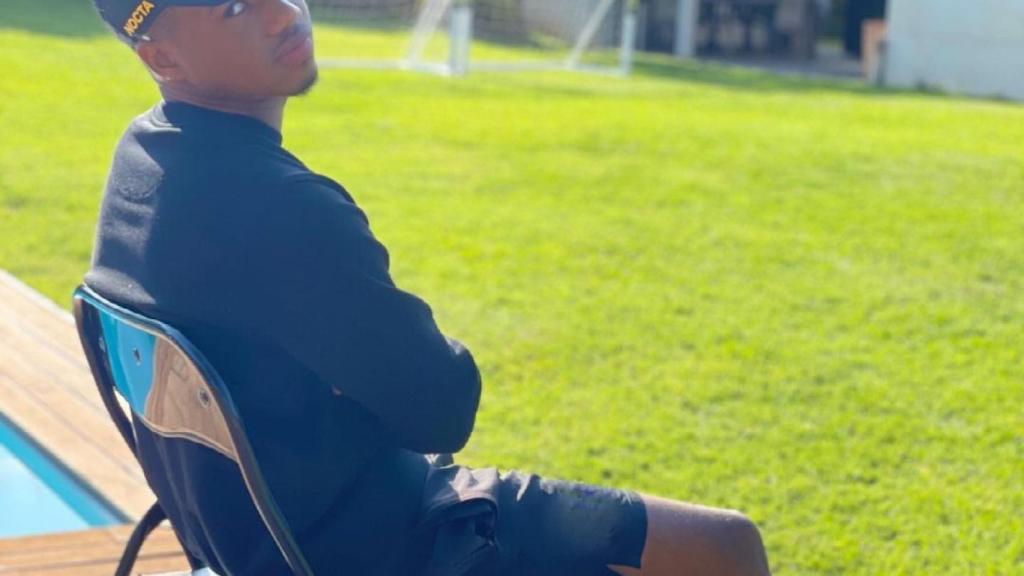 Ansu Fati se recupera en su casa de Barcelona / Instagram