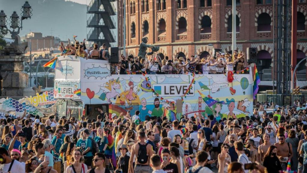 Una manifestación del Orgullo LGTBI