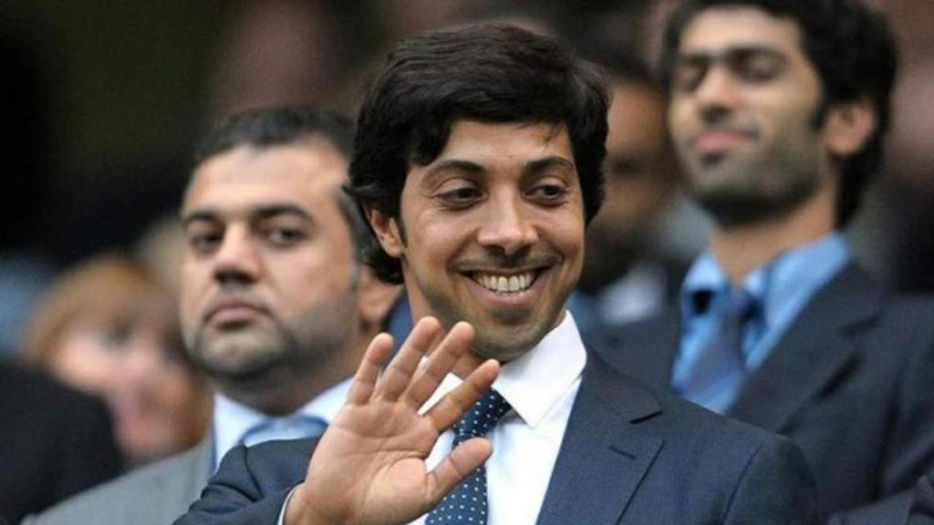 El jeque Mansur Bin Zayed Al Nahyan, propietario del Manchester City y miembro de la familia gobernante de Abu Dabi