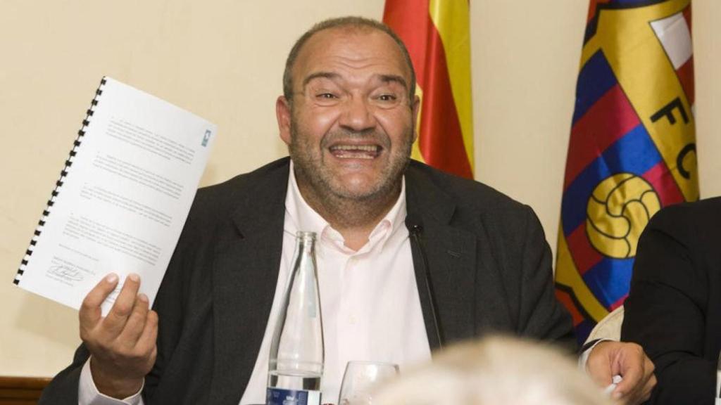 Una foto de archivo de Joan Oliver, propietario del CF Reus y exdirectivo azulgrana con Laporta