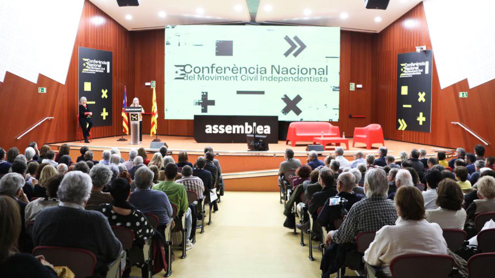 Imagen de la Conferencia del Movimiento Civil e Independentista de la ANC / Cedida