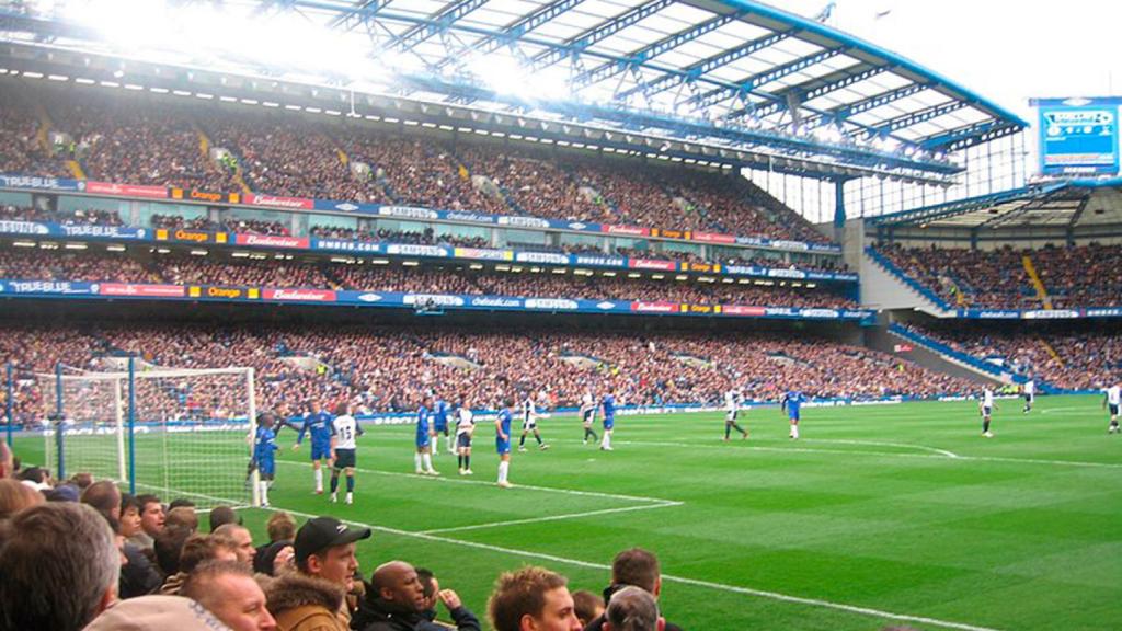 Stamford Bridge, estadio de la Premier League, durante un partido del Chelsea / EFE