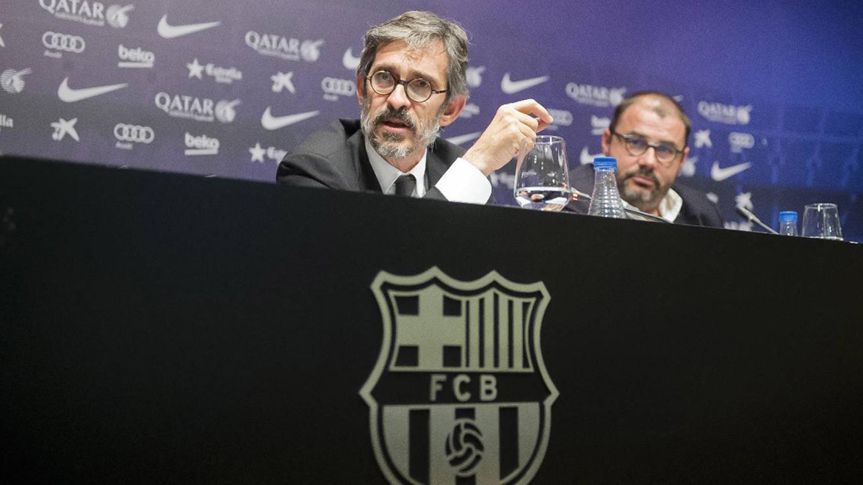 Cristóbal Martell, junto a Gómez Ponti, lideró la defensa del Barça en el caso Neymar / FCB