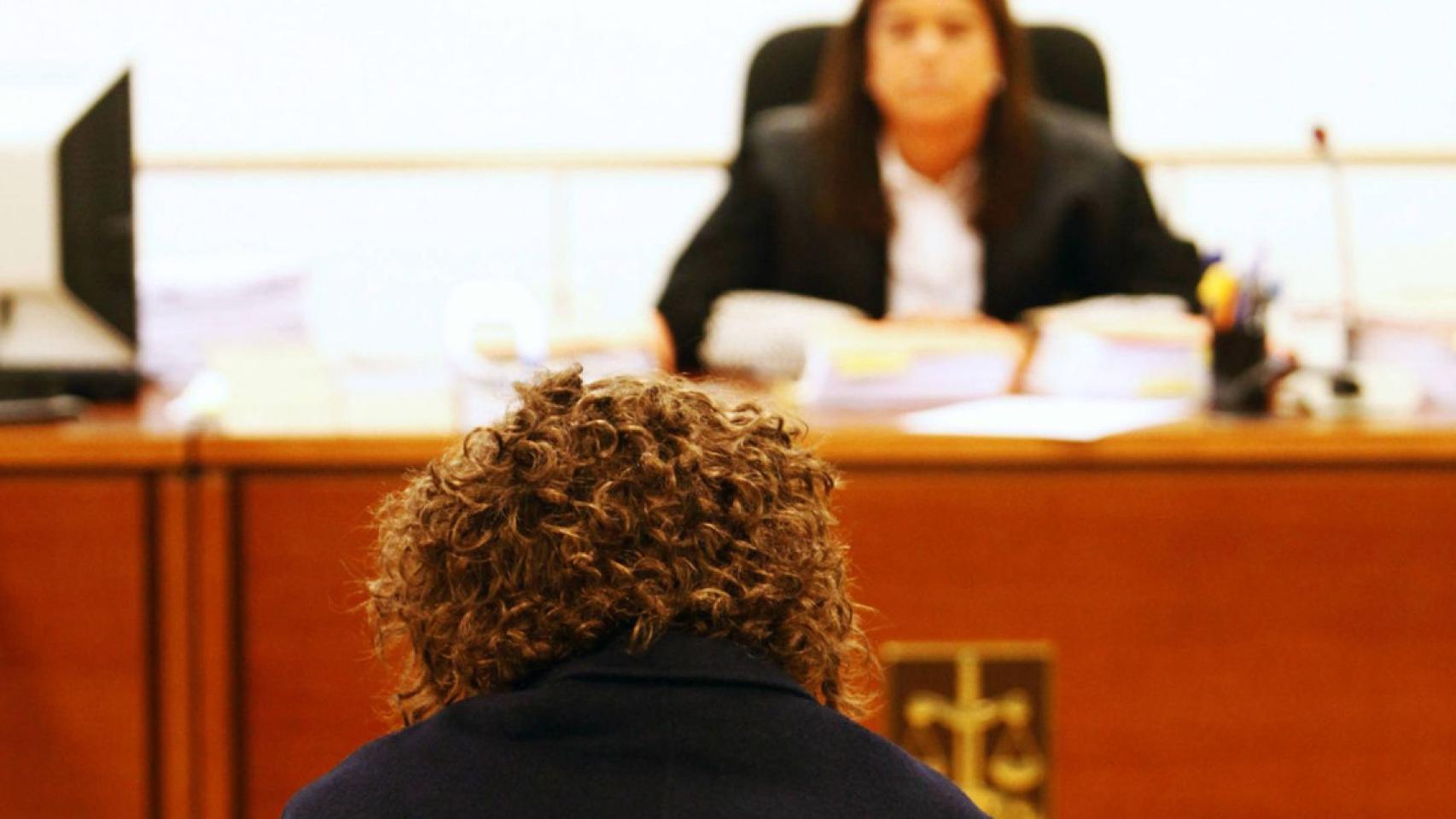 Igor Seoane, creador de Rojadirecta, durante uno de los juicios / EFE