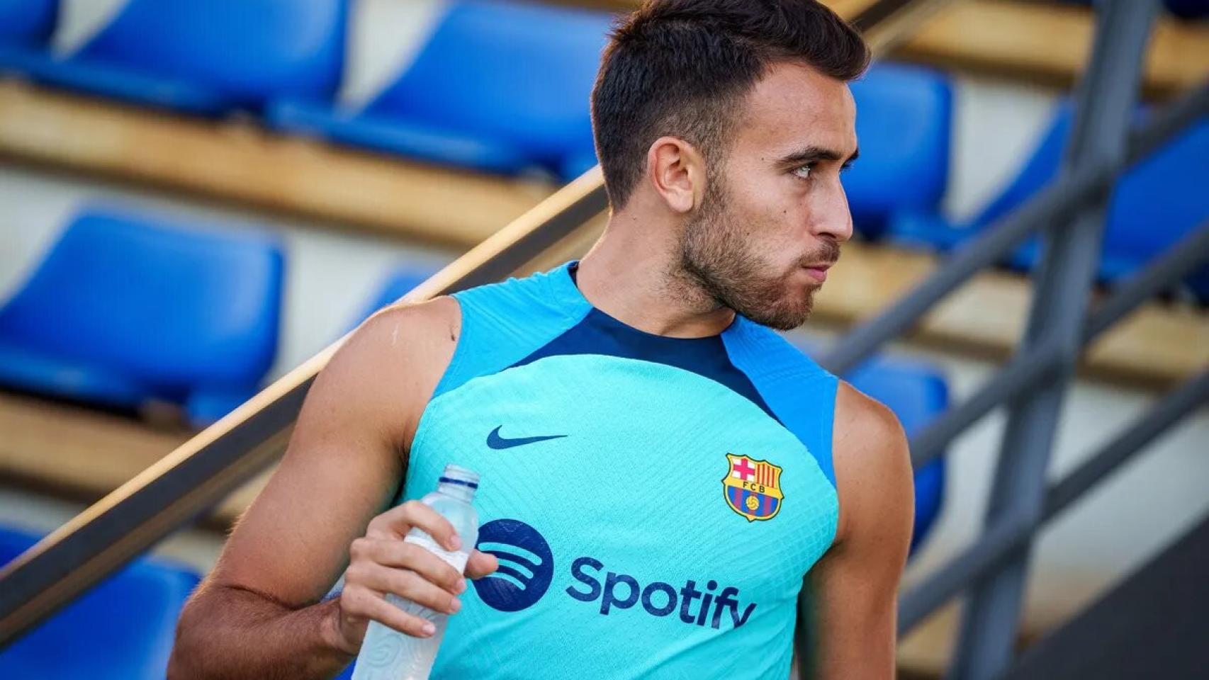 Eric García, defensa del Barça, en un entrenamiento / FCB