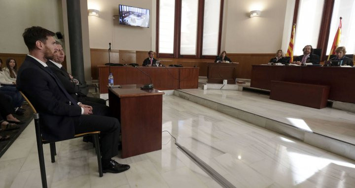 Leo Messi en un juicio / EFE