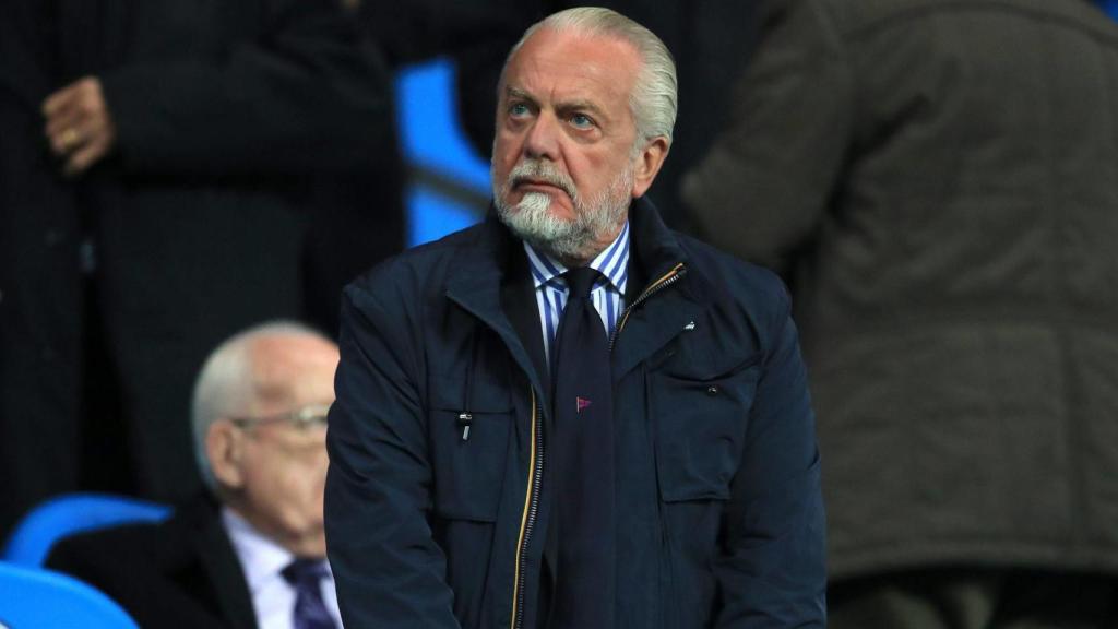 Aurelio De Laurentiis, presidente del Nápoles en una imagen de archivo | EFE